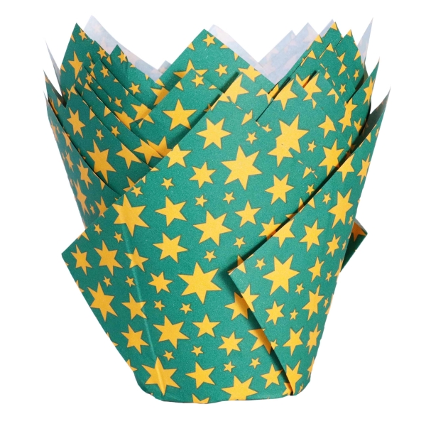 Tulip Cupcake Case - Stars